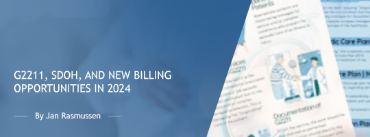 G2211, SDOH, and New Billing Opportunities