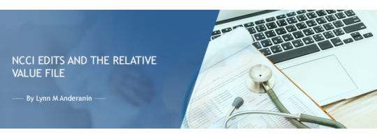 NCCI Edits and the Relative Value File